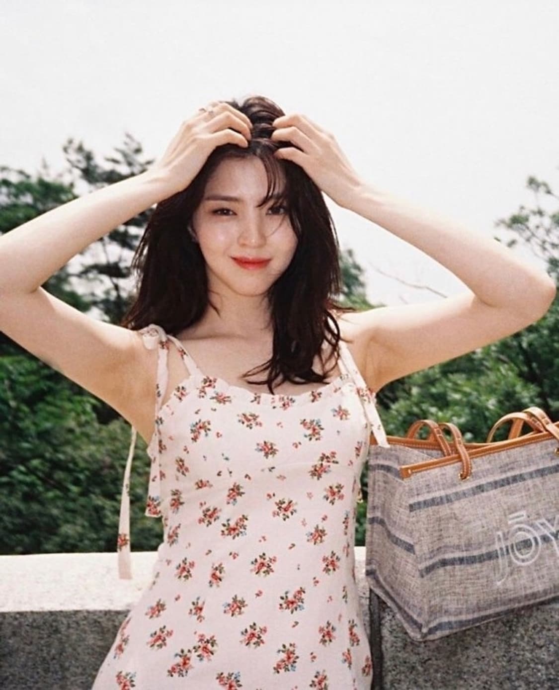 자라 플라워 롱 원피스 (한소희 착용) 상품이미지1