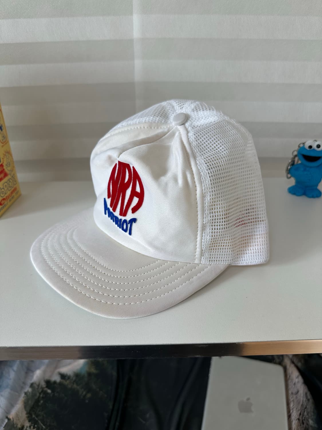 80s NRA 미국 총기협회 트러커캡 상품이미지2