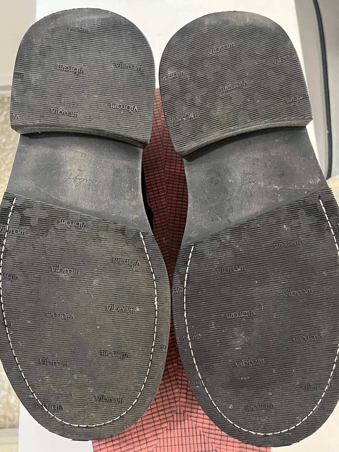 STU 스웨이드 로퍼 브라운 42사이즈 상품이미지4