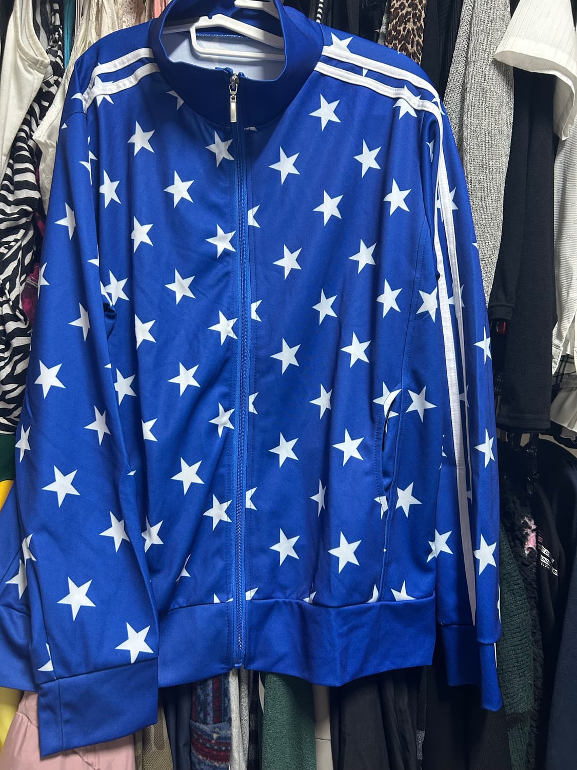 3선 별 트랙탑 져지 상품이미지1