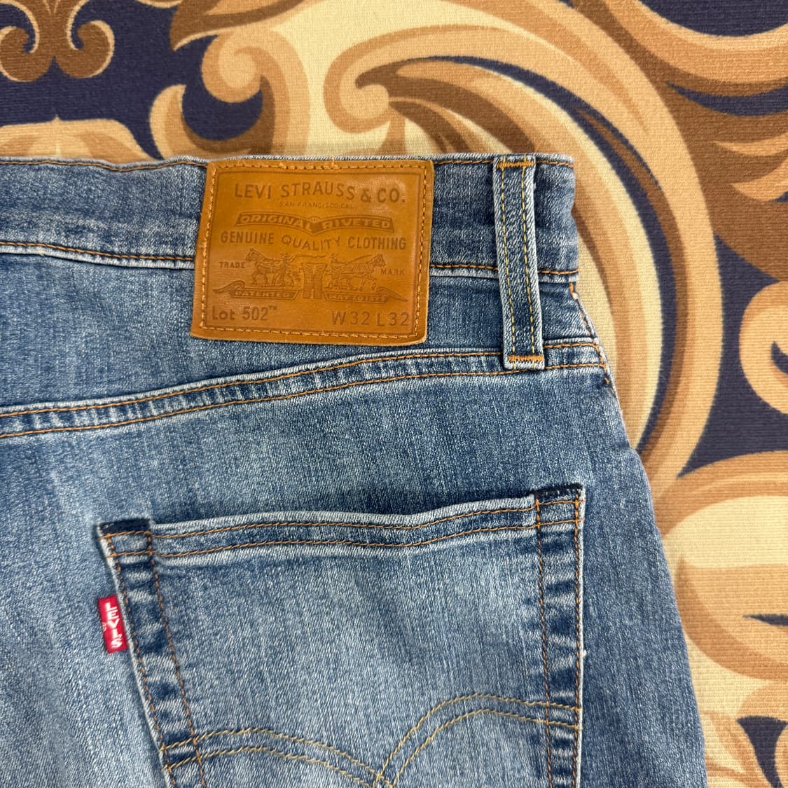 (32)리바이스Levis 502 중청데님팬츠 상품이미지2