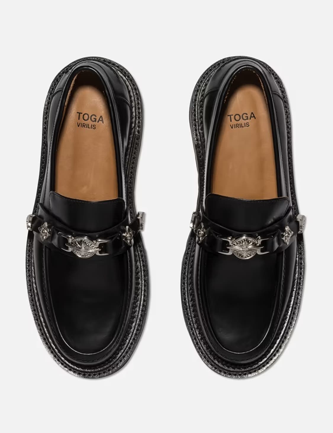 토가 비릴리스 AJ1253 청키 로퍼 블랙 41사이즈 상품이미지4