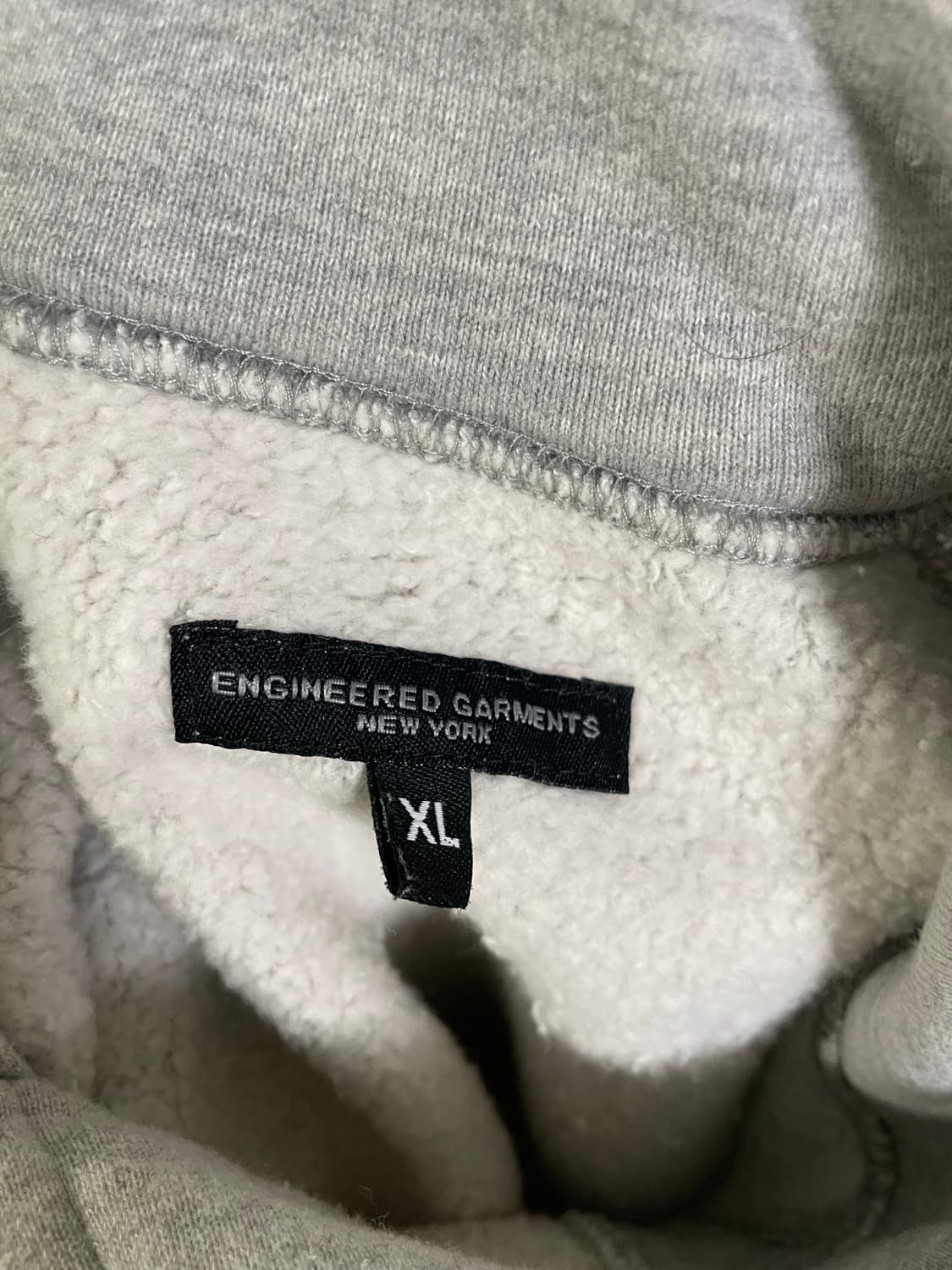 엔지니어드가먼트 래글런 후드 스웻셔츠 XL 상품이미지9