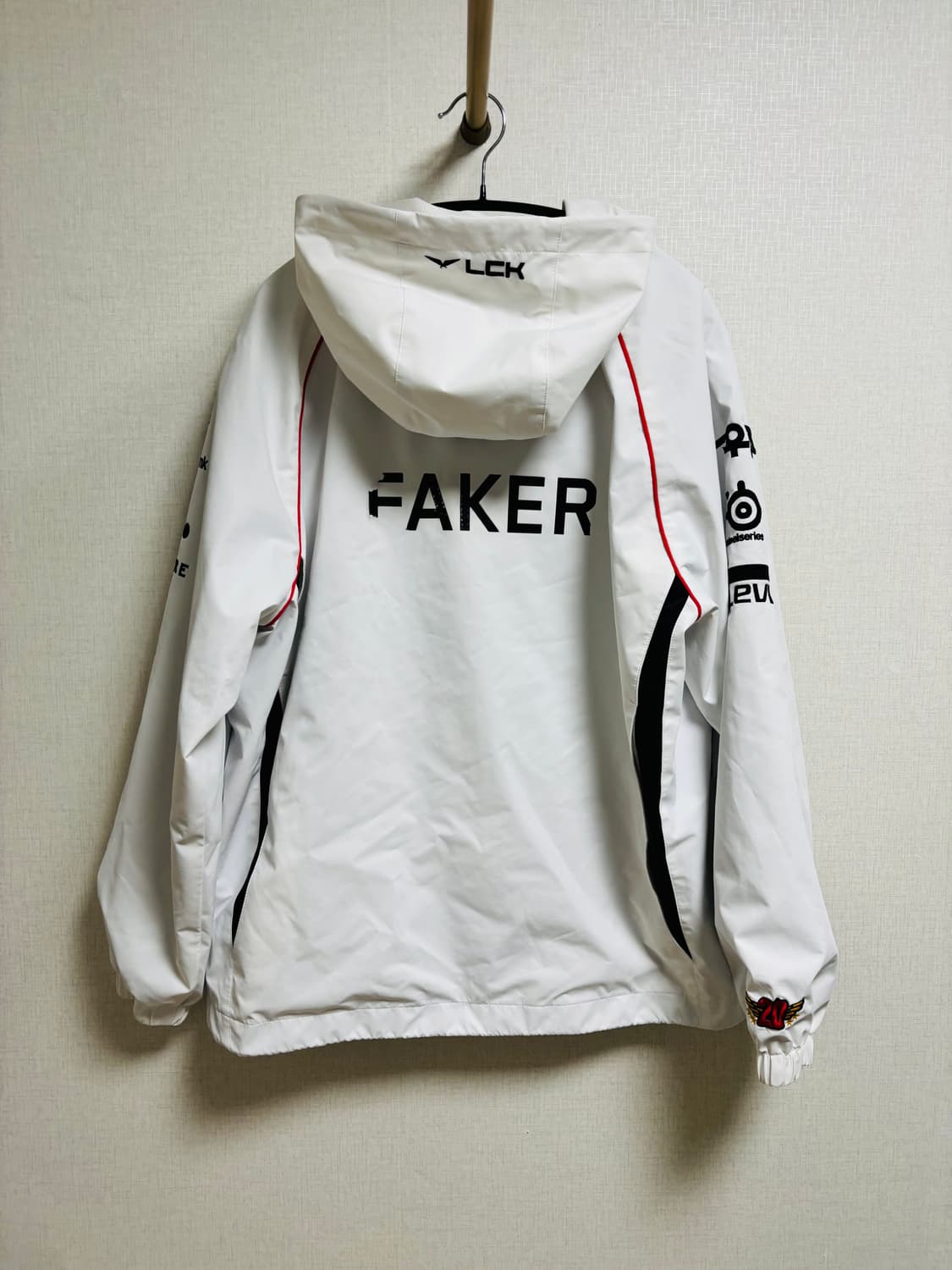 GOALSTUDIO × T1 FAKER 한정판 윈드브레이커 자켓 상품이미지3