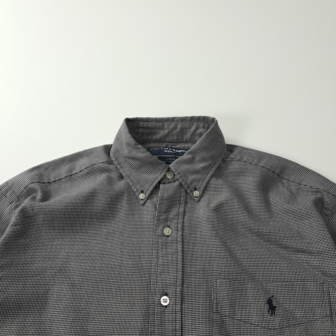 CK249 S 폴로 90s 미국판 마이크로 하운드투스 셔츠 남방 상품이미지2