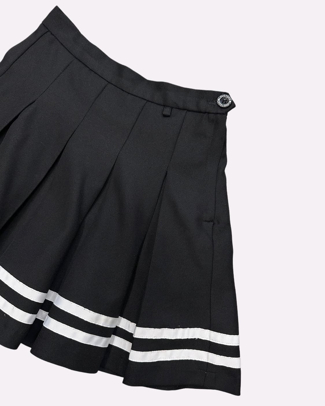 sailor line pleats skirt 상품이미지2