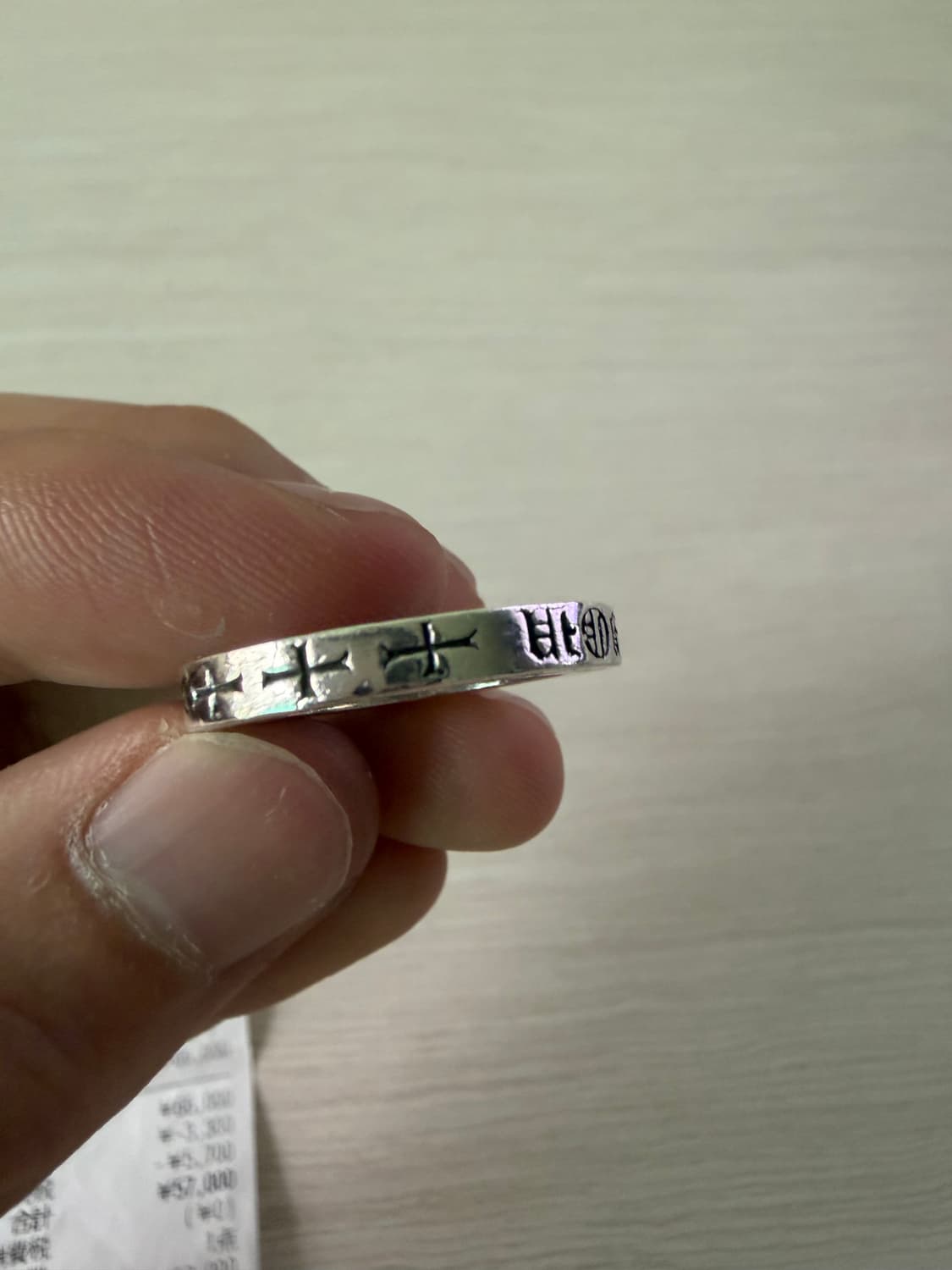 [13호] 크롬하츠 퍽유 스페이서링 3mm 상품이미지7