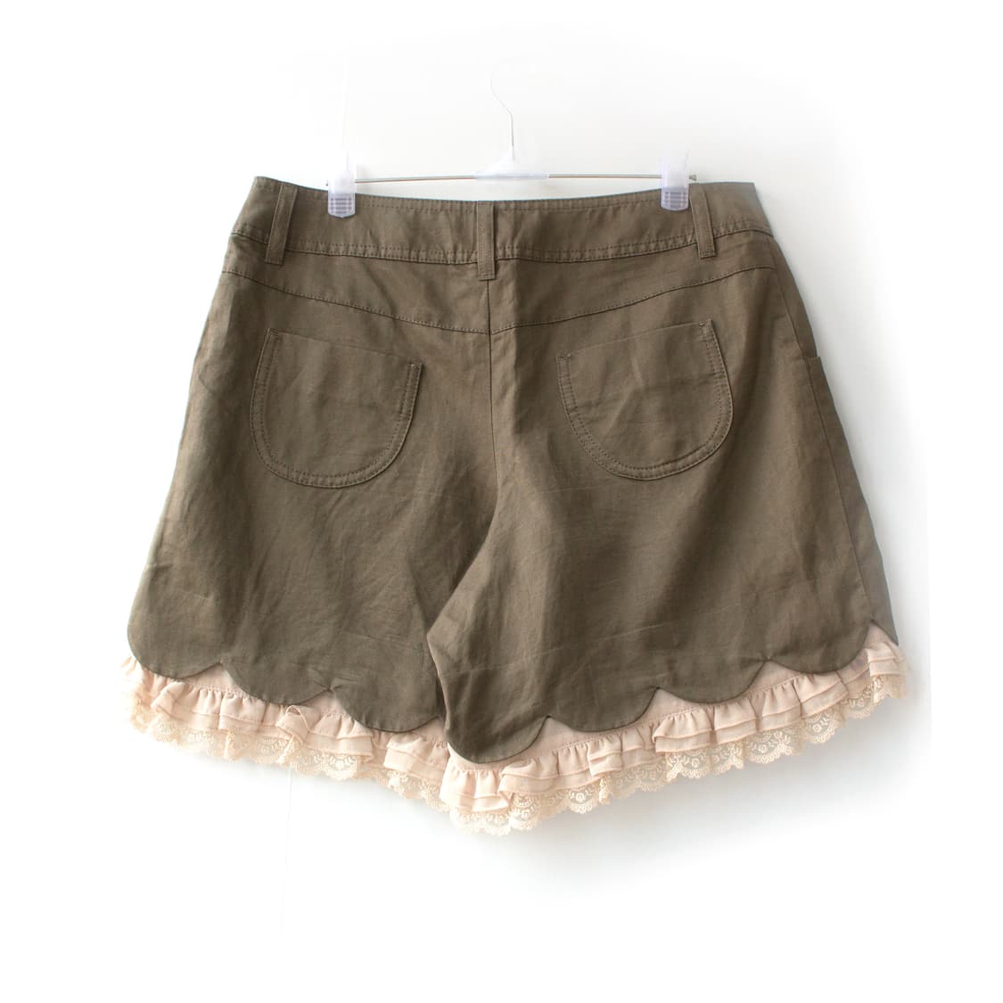 Japanese Designer 올리브 레이스 팬츠♥  상품이미지8