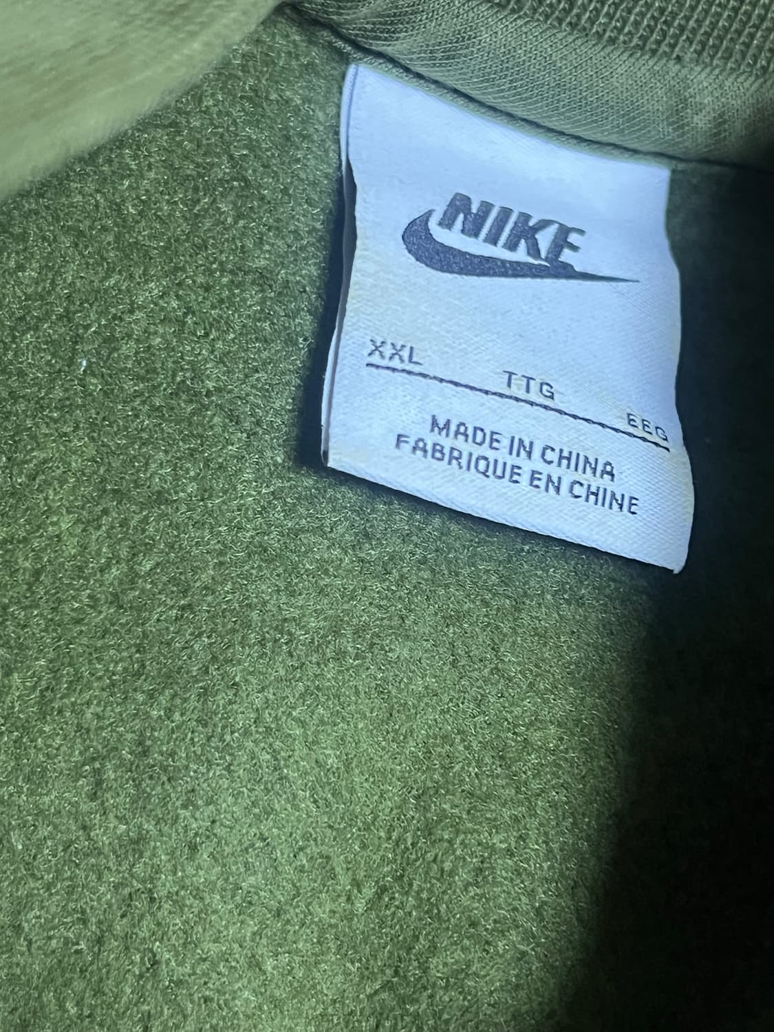 나이키 카키 맨투맨 상품이미지7