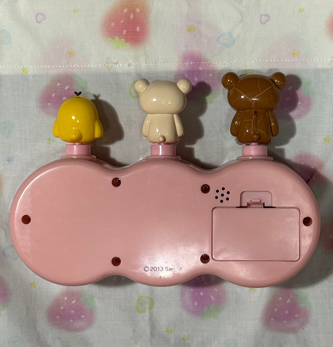 고전 방꾸) 리락쿠마 핑크 달력 탁상시계 상품이미지3