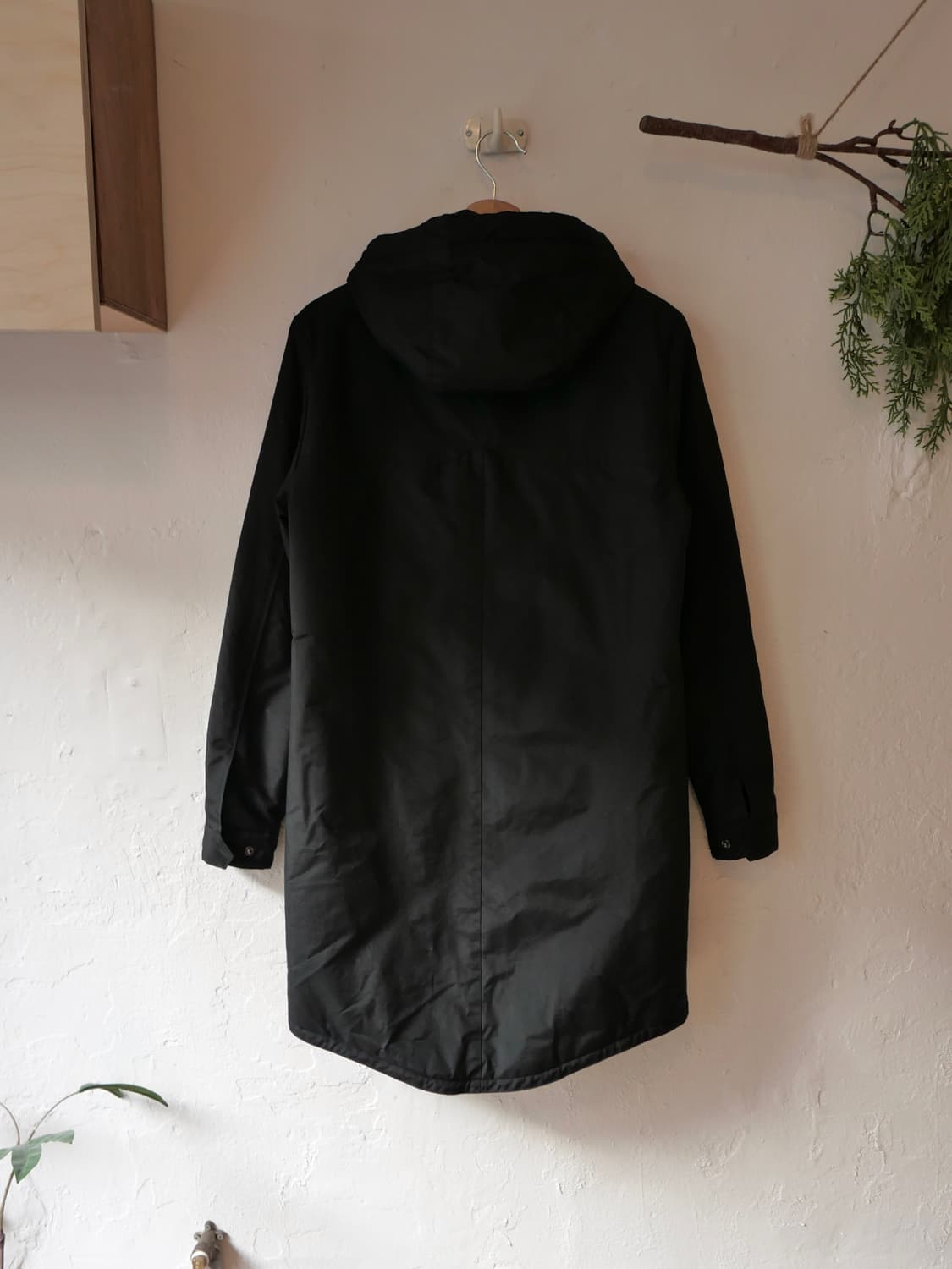 넘버나인 후디드 코트 상품이미지4