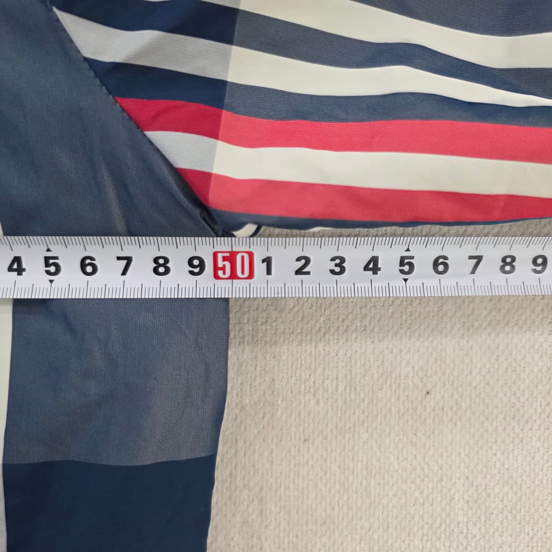 [M] 명품 체크 블루종 점퍼 0202J 상품이미지7