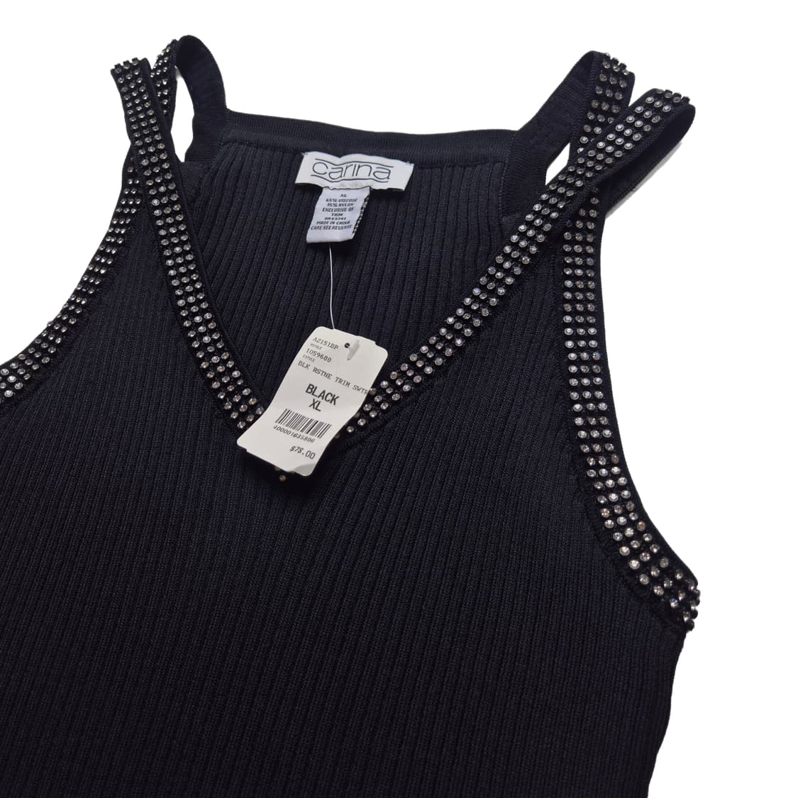 [XL] 빈티지 골지 니트 탱크탑 상품이미지1