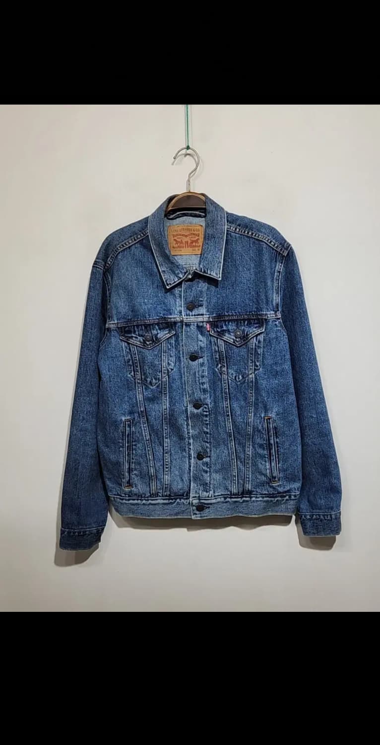 (M) 리바이스 청자켓 연중청 레드탭 데님자켓 빈티지  상품이미지1