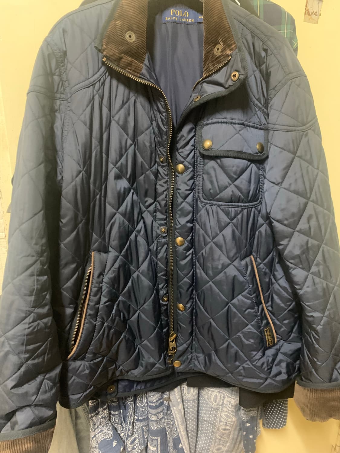 폴로 랄프로렌 퀄팅자켓M 상품이미지1