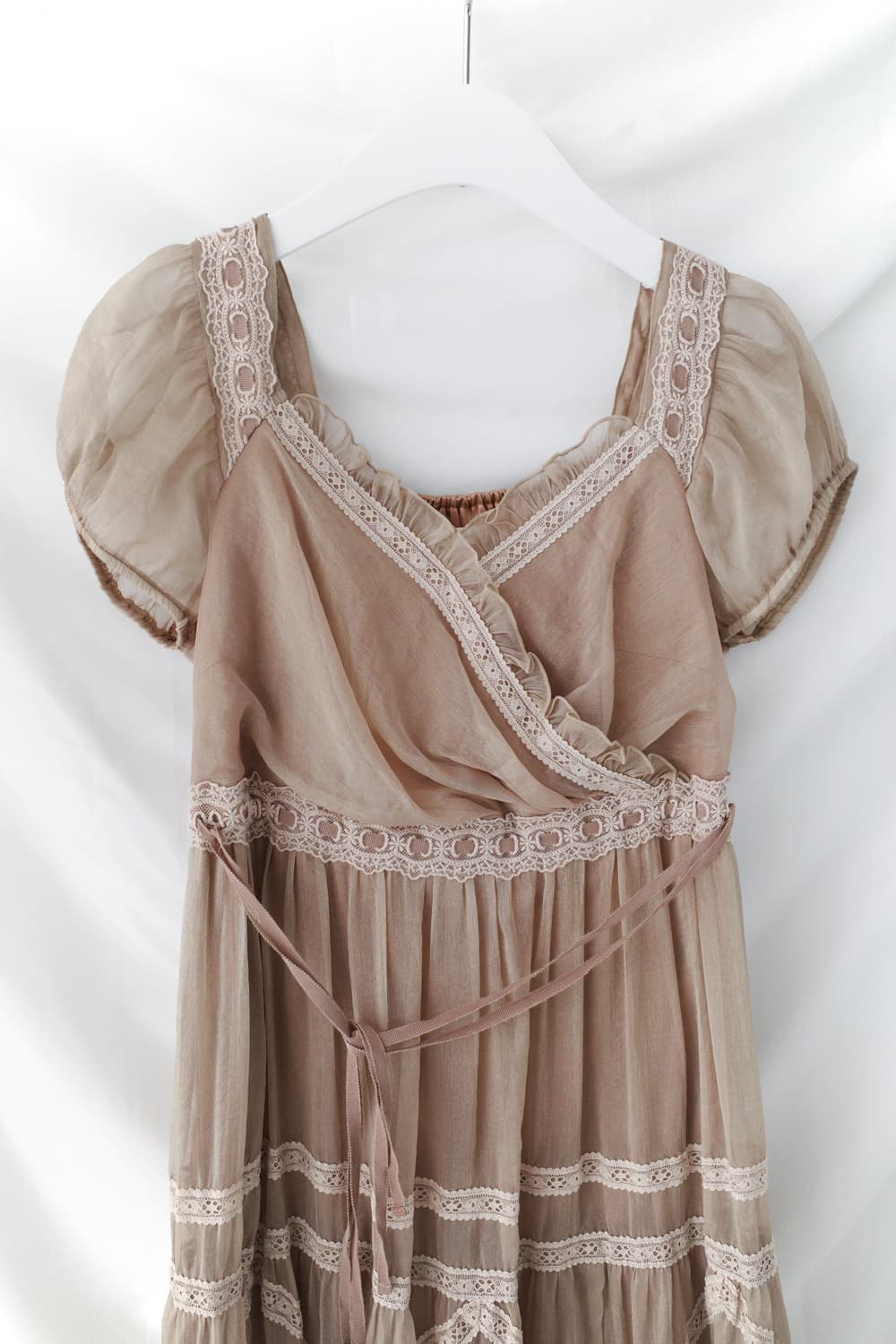 axes femme) shirring lace dress 상품이미지2