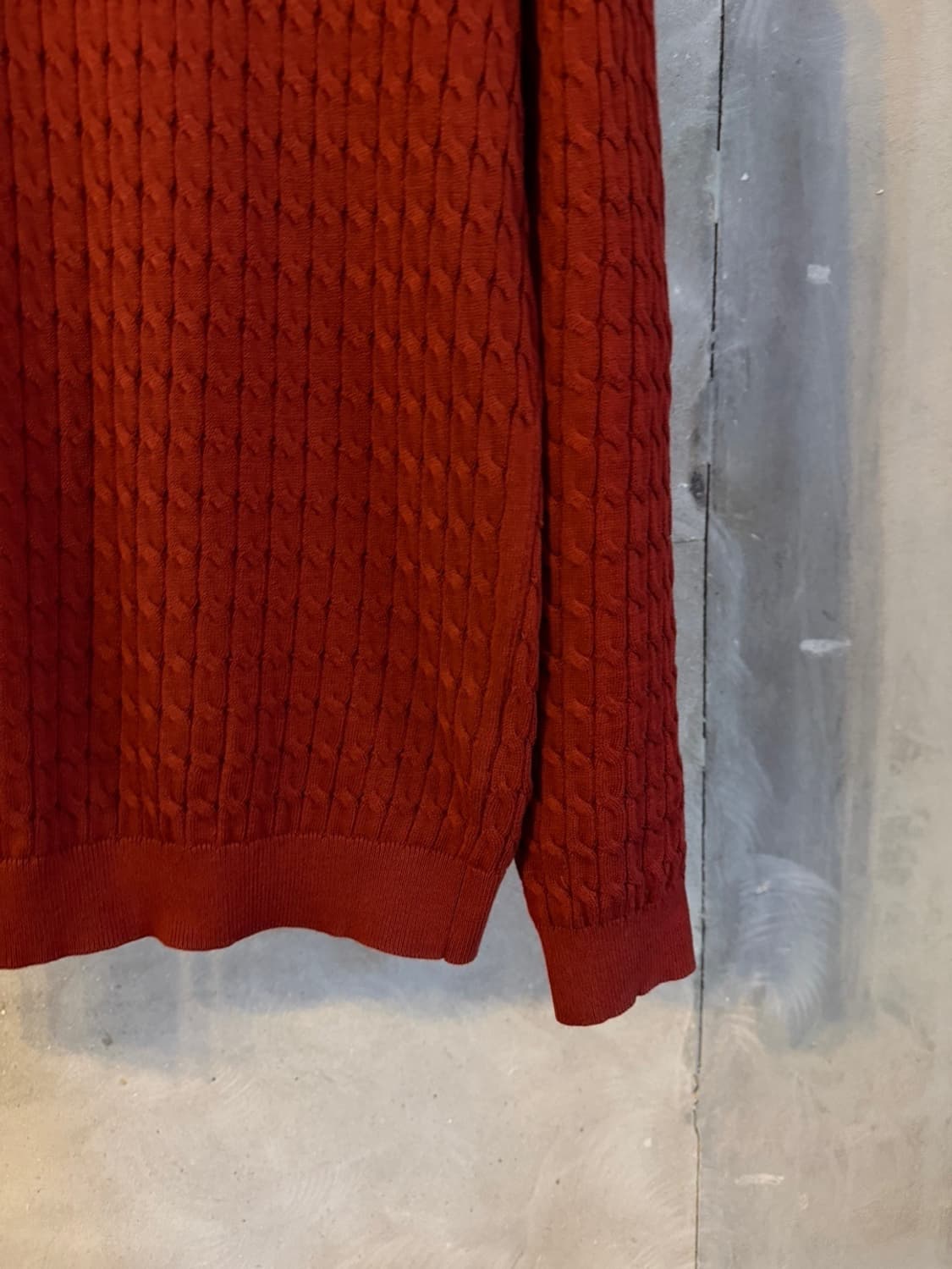 마시모두티 케이블 니트 100 상품이미지5