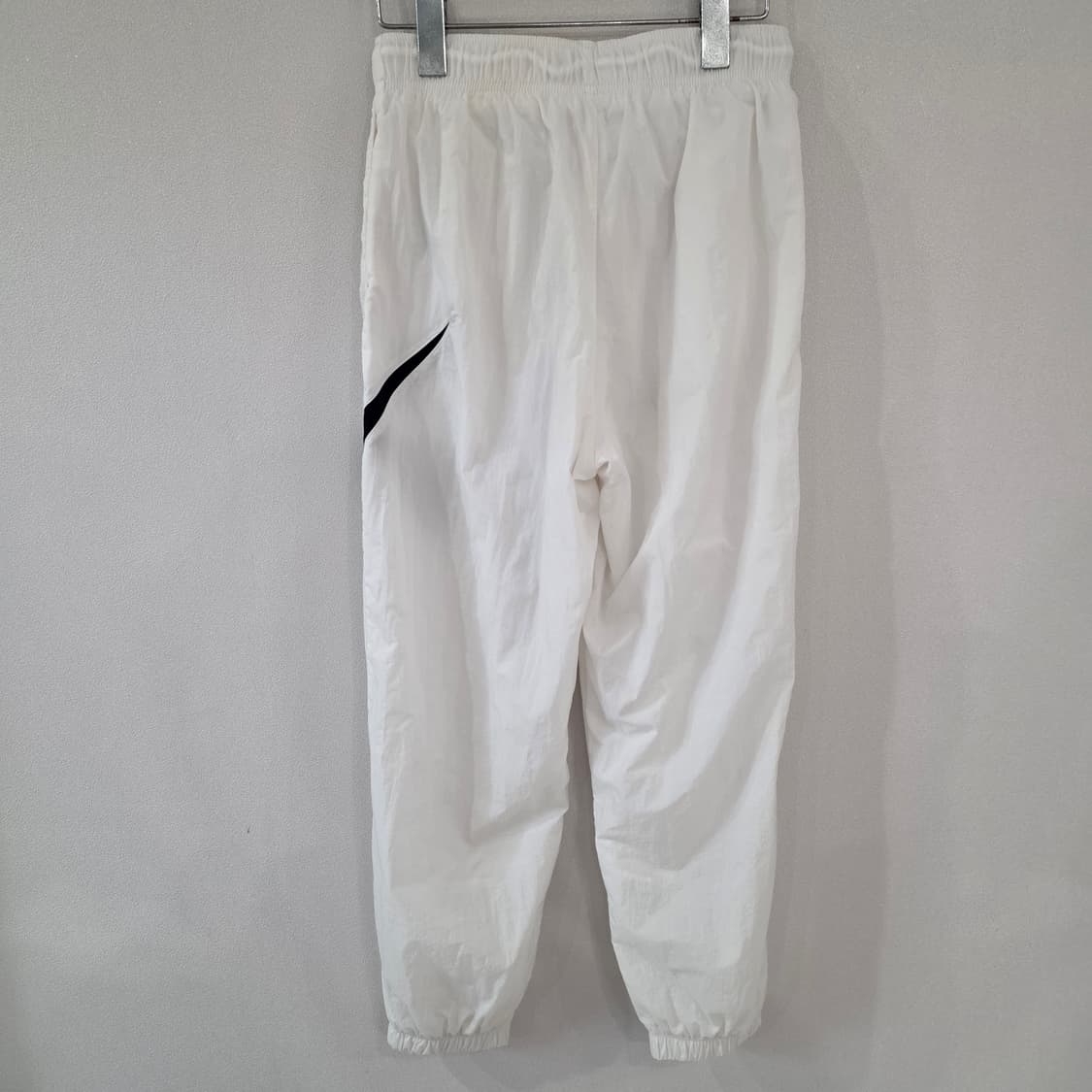 나이키 화이트 스우시 우븐 팬츠 S 상품이미지4