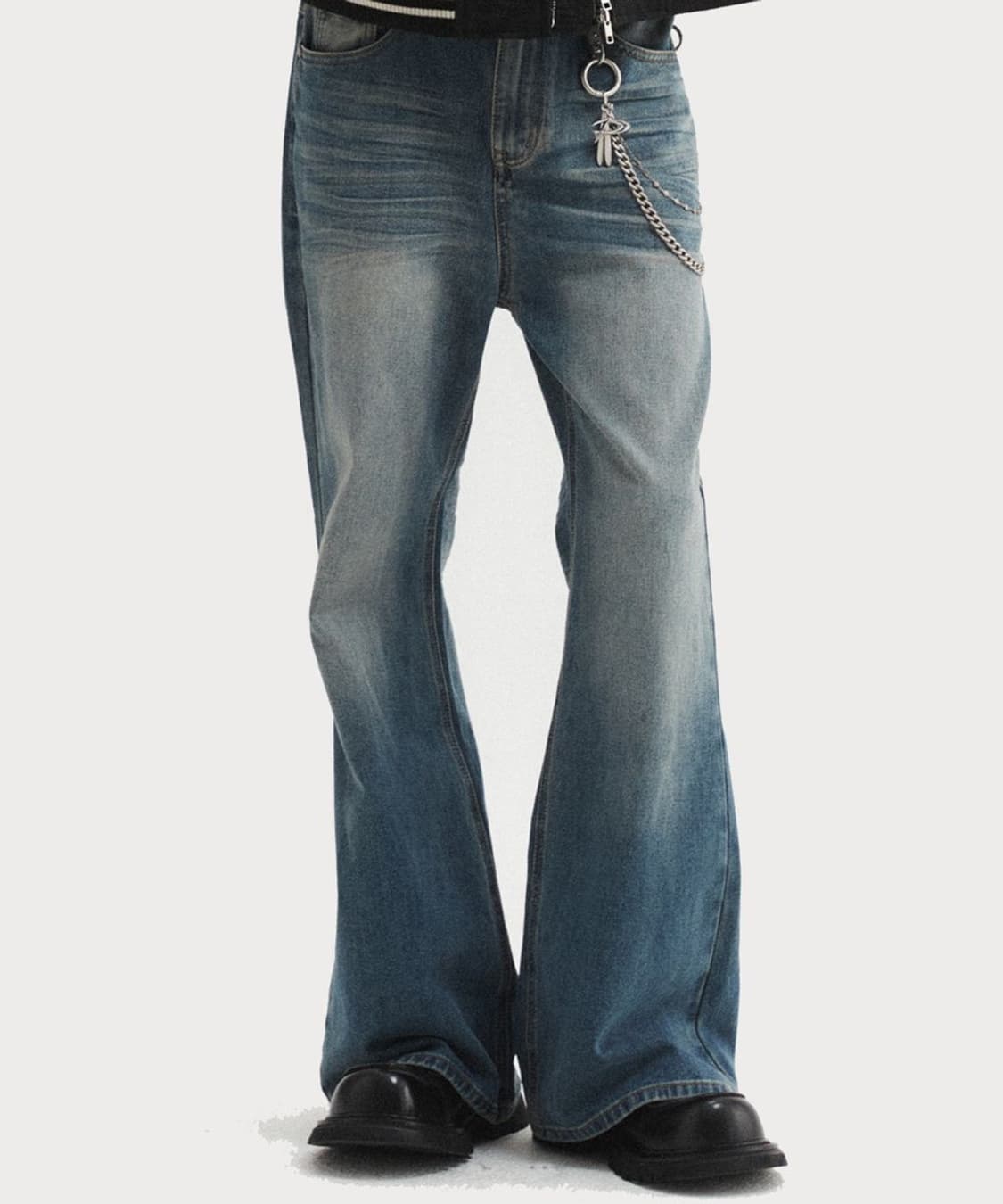 dnsr / 시그니처 플레어 데님 블루 / M 상품이미지1