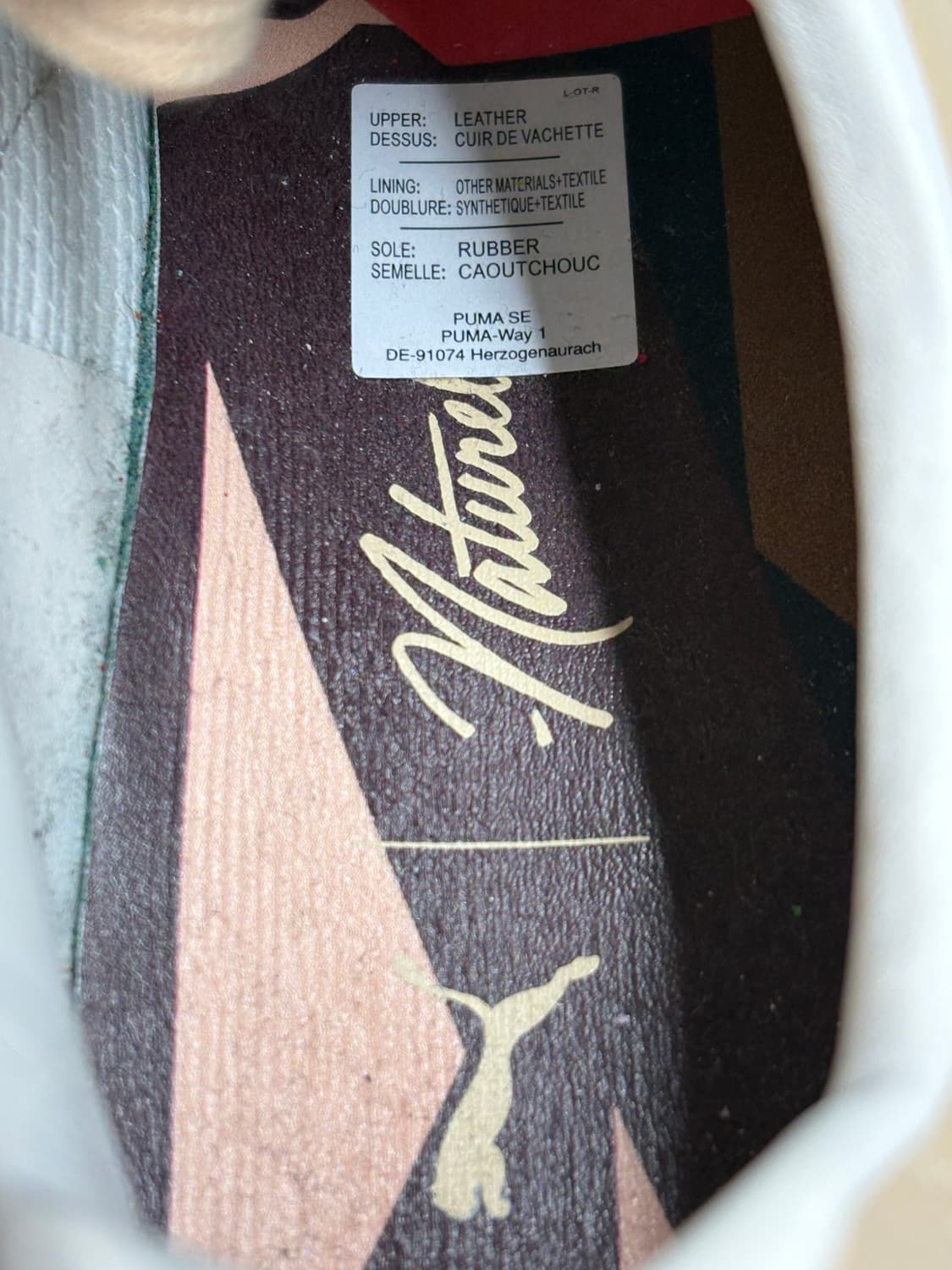 푸마 x NATUREL 클라이드 베지터블 태닝 레더 상품이미지7