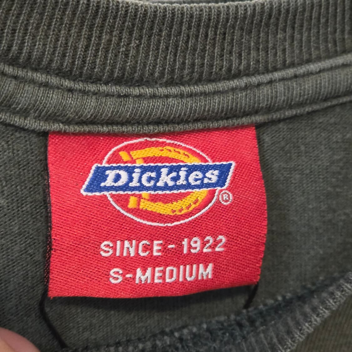 디키즈 카키 빅 프린팅 반팔 상품이미지7