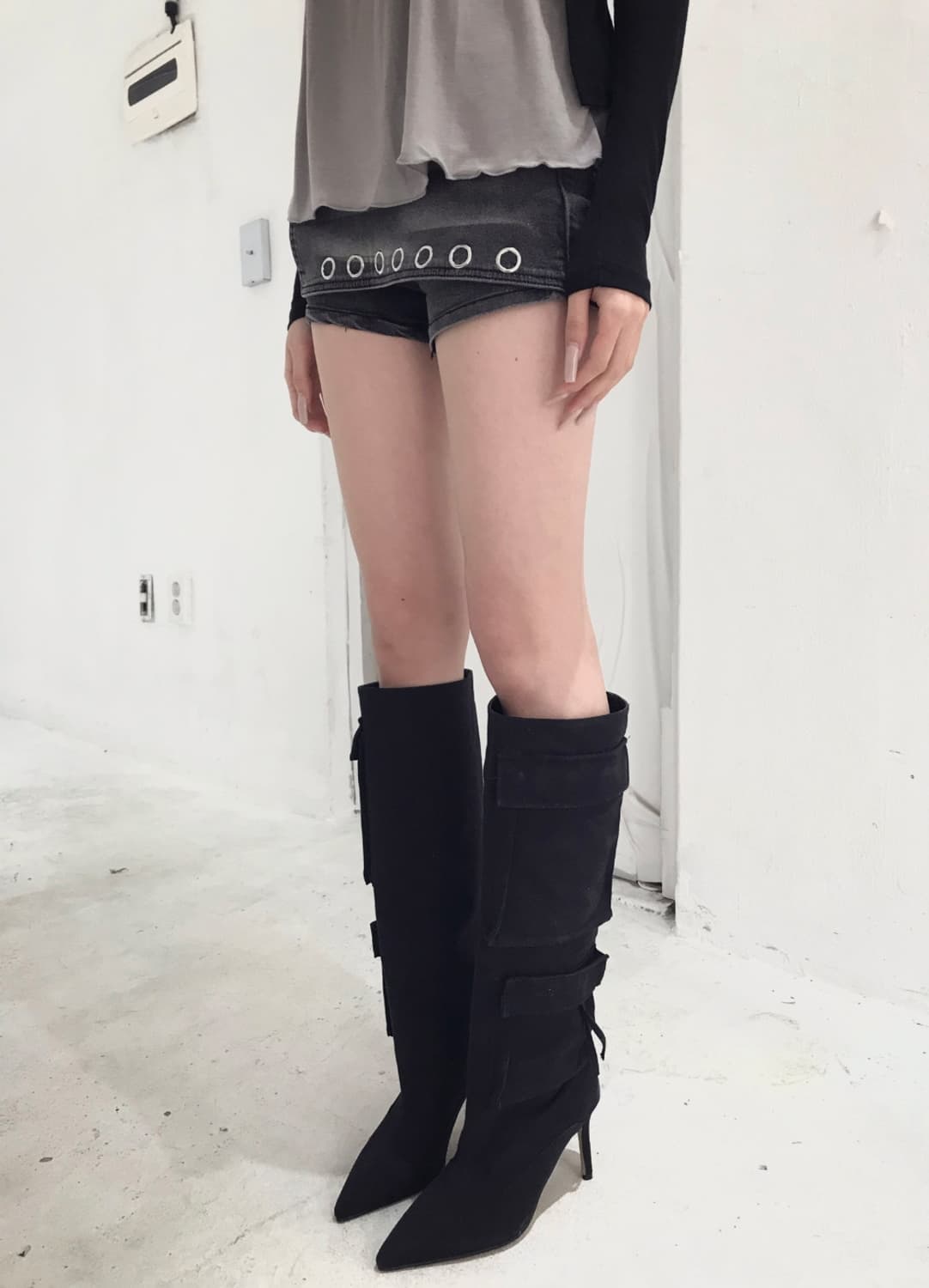 쿄이 kyoiii 슬리브+아일렛쇼츠 상품이미지4
