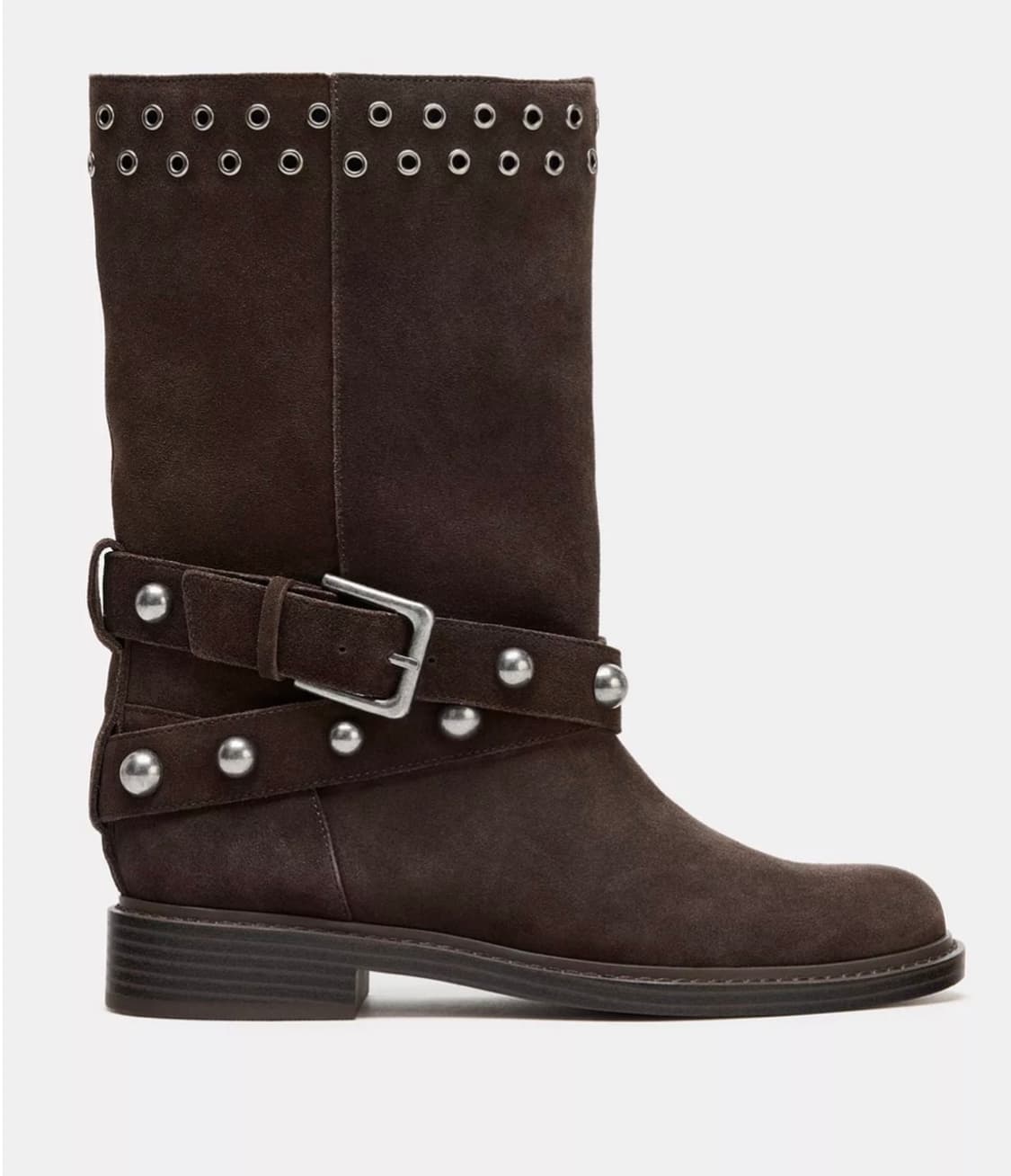 자라 스터드 스웨이드 부츠  상품이미지2