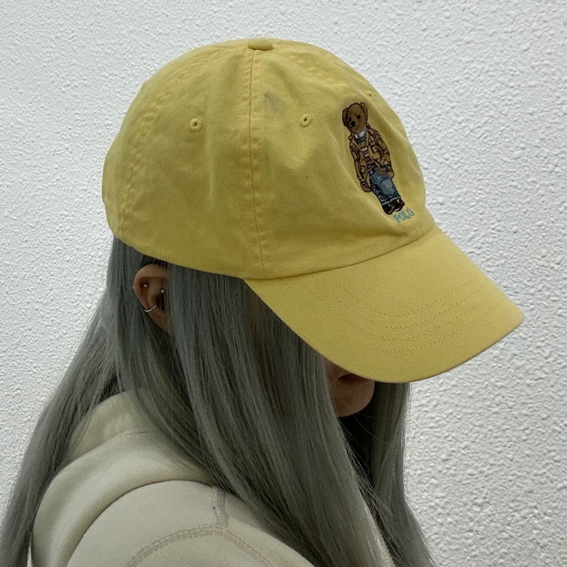 폴로 랄프로렌 곰돌이 로고 옐로우 볼캡 상품이미지2