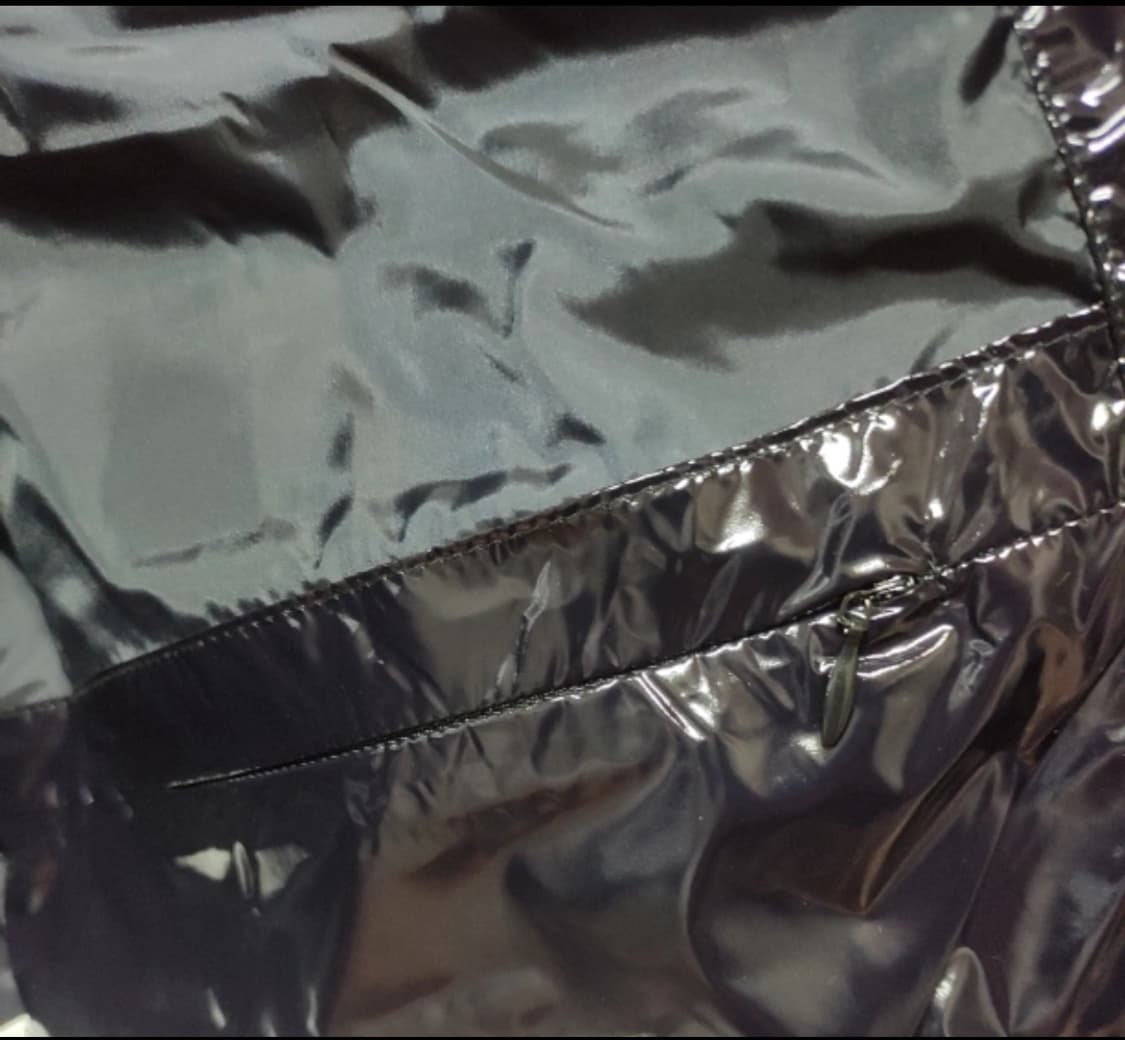 무신사 유광 오리털 패딩(브라운브레스 XL 숏패딩) 상품이미지4