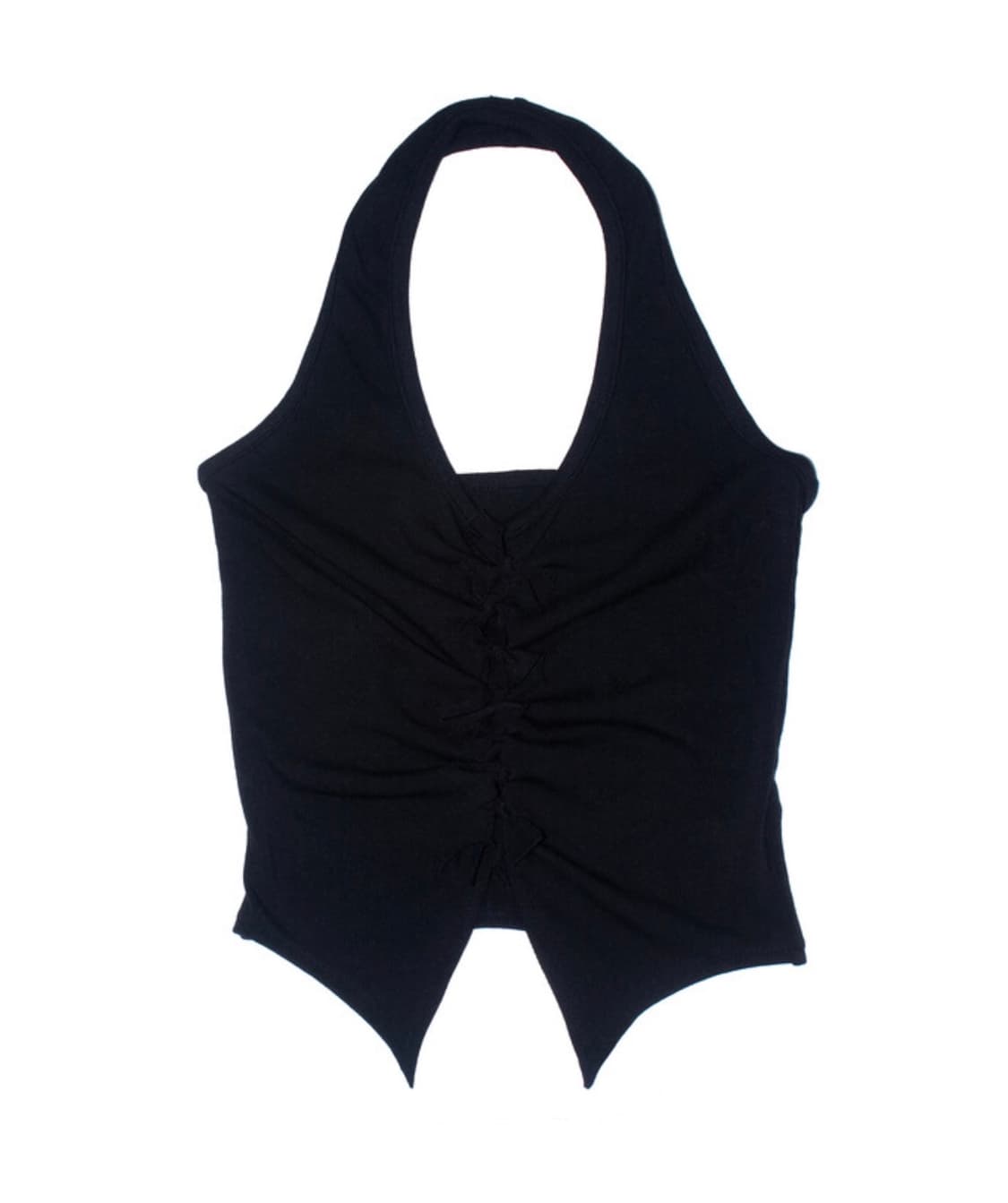 태 나시 탑 Knotted Halter-neck Top 상품이미지1