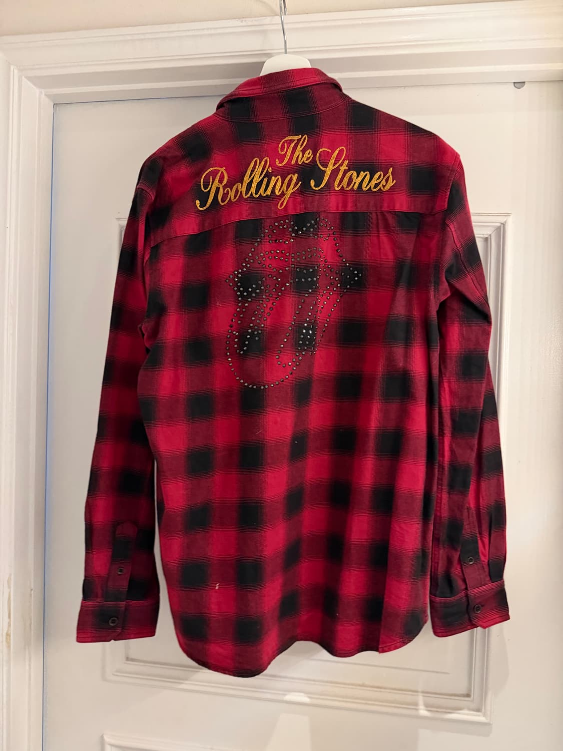 The Rolling Stones 체크 플란넬 셔츠 상품이미지6