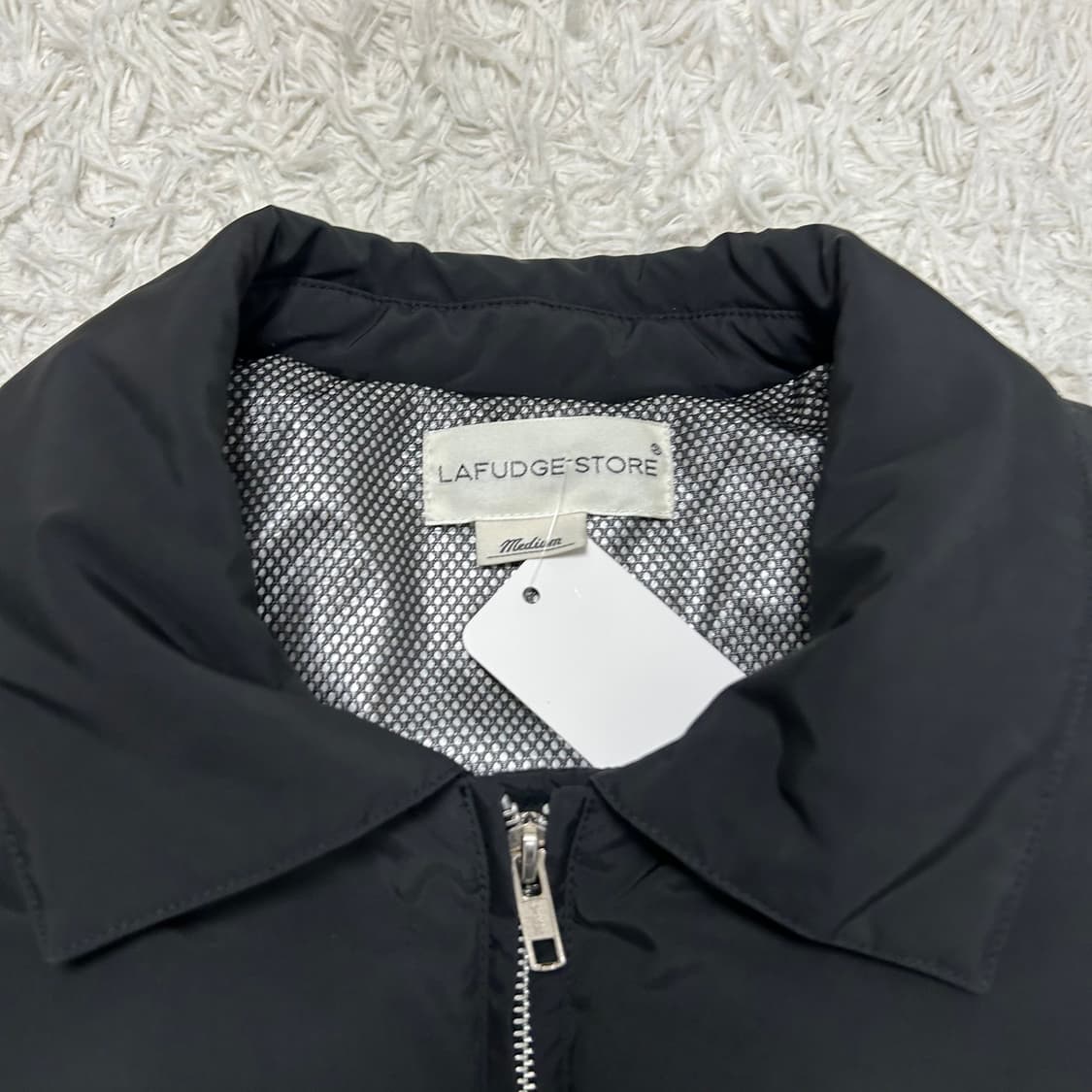 Lafudge Store Black Puffer Jacket 상품이미지6