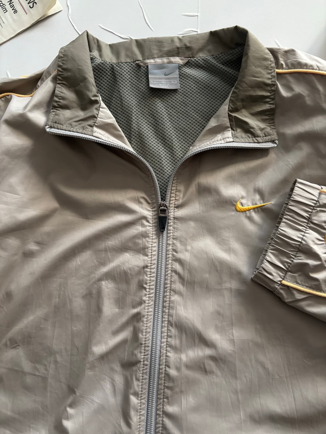 Nike 나이키 베이지 빈티지 바람막이 상품이미지4