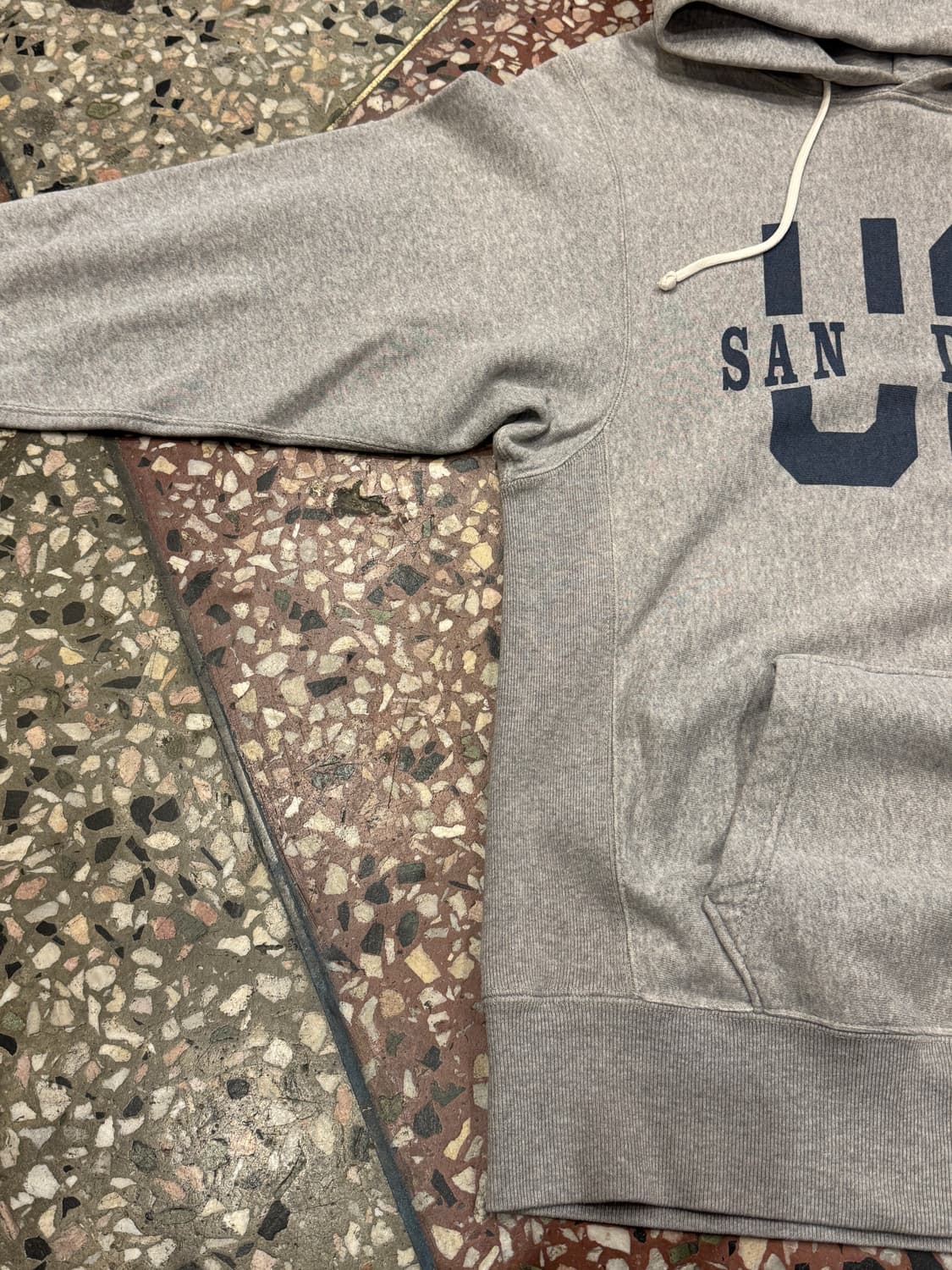 웨어하우스 Sandiego 리버스위브 후드 (M) 상품이미지4