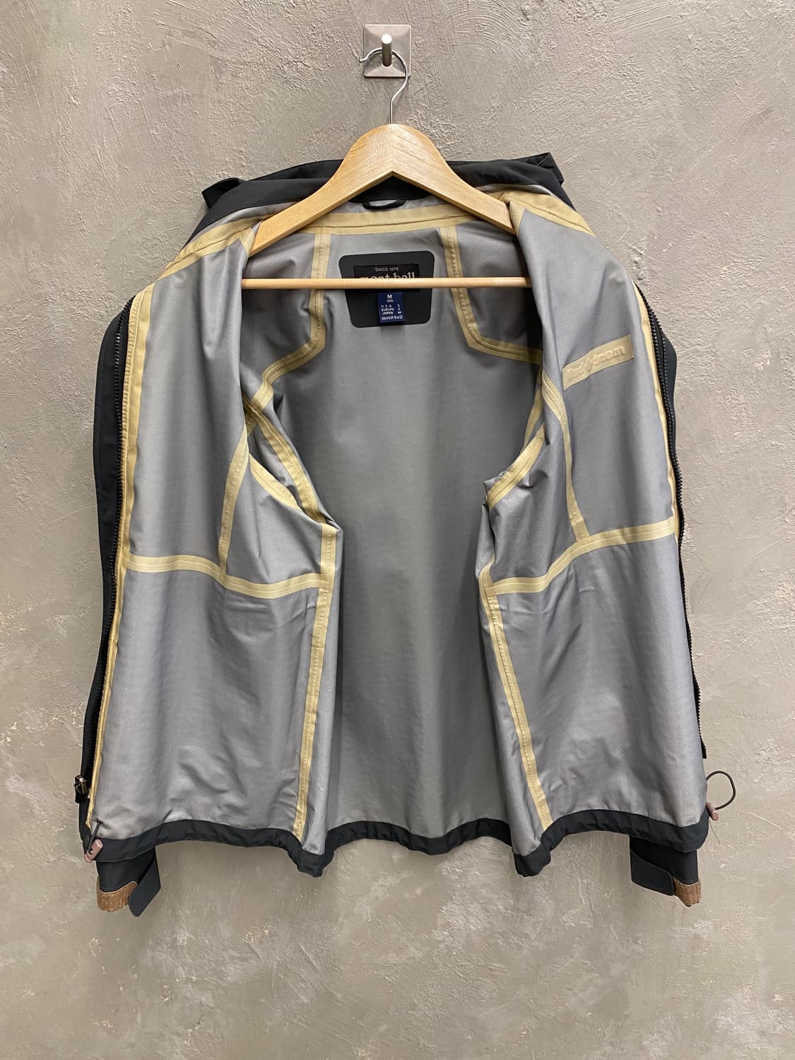 [M] Mont•Bell 몽벨 그레이 윈드브레이커 상품이미지4