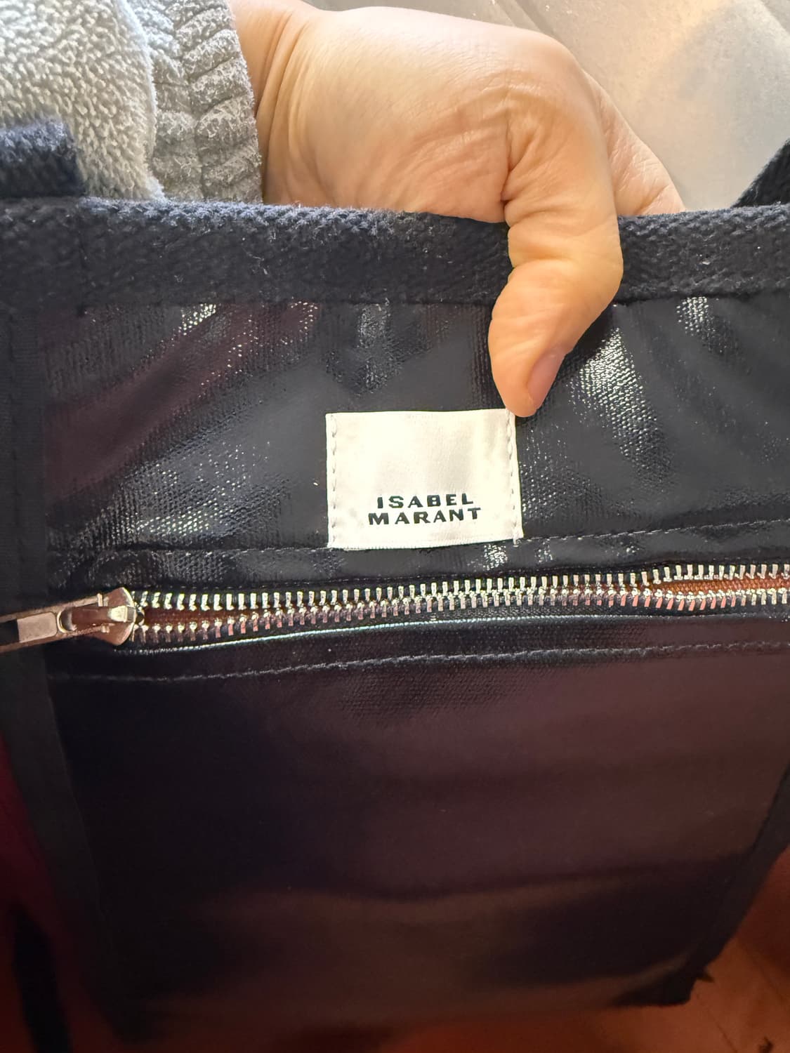 이자벨마랑다웬  블랙 토트백 상품이미지4
