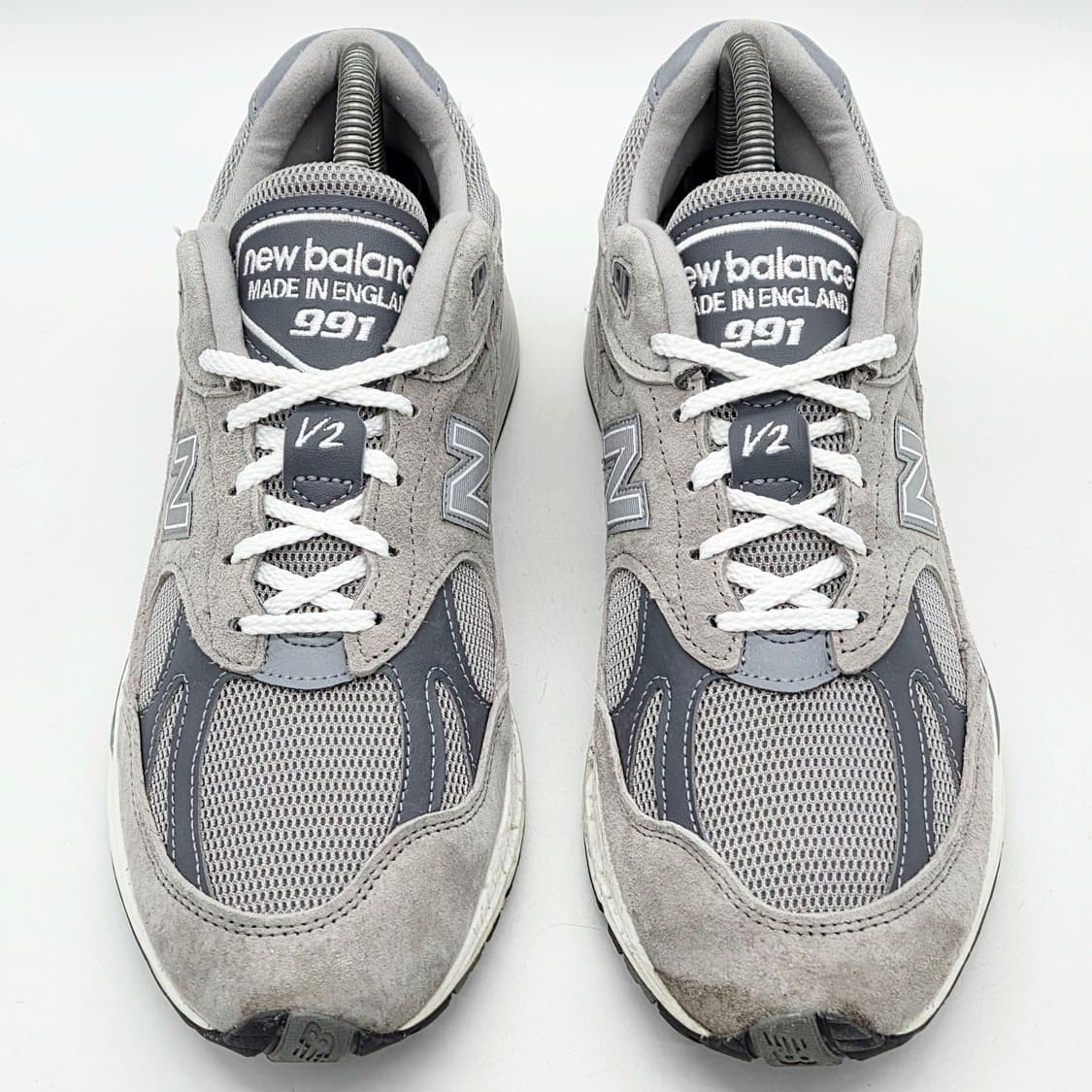  뉴발란스 991v2 메이드 인 UK 락 릿지 알로이 실버 (9 D)  상품이미지4