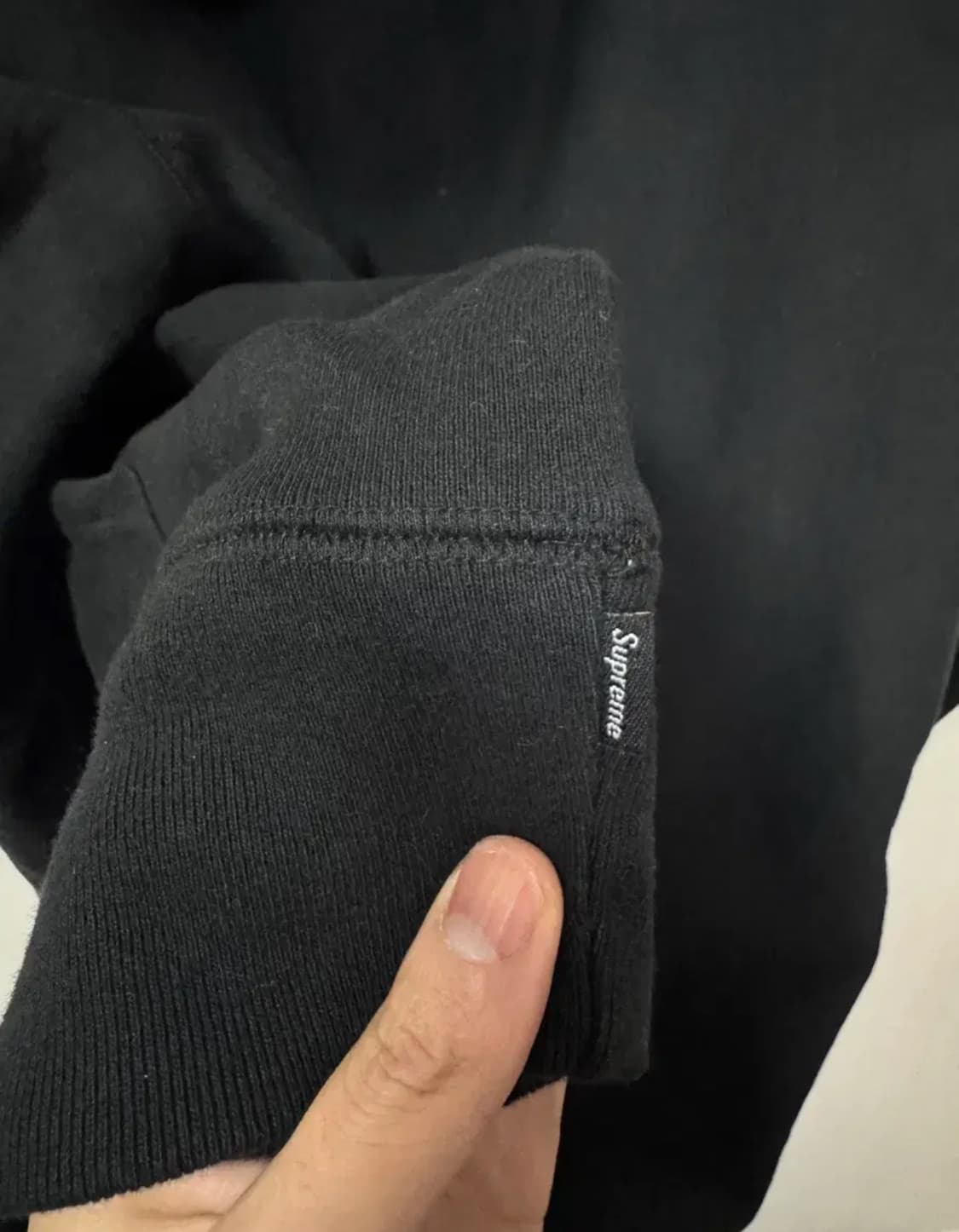 슈프림 아라빅 후드 블랙 XL 상품이미지2