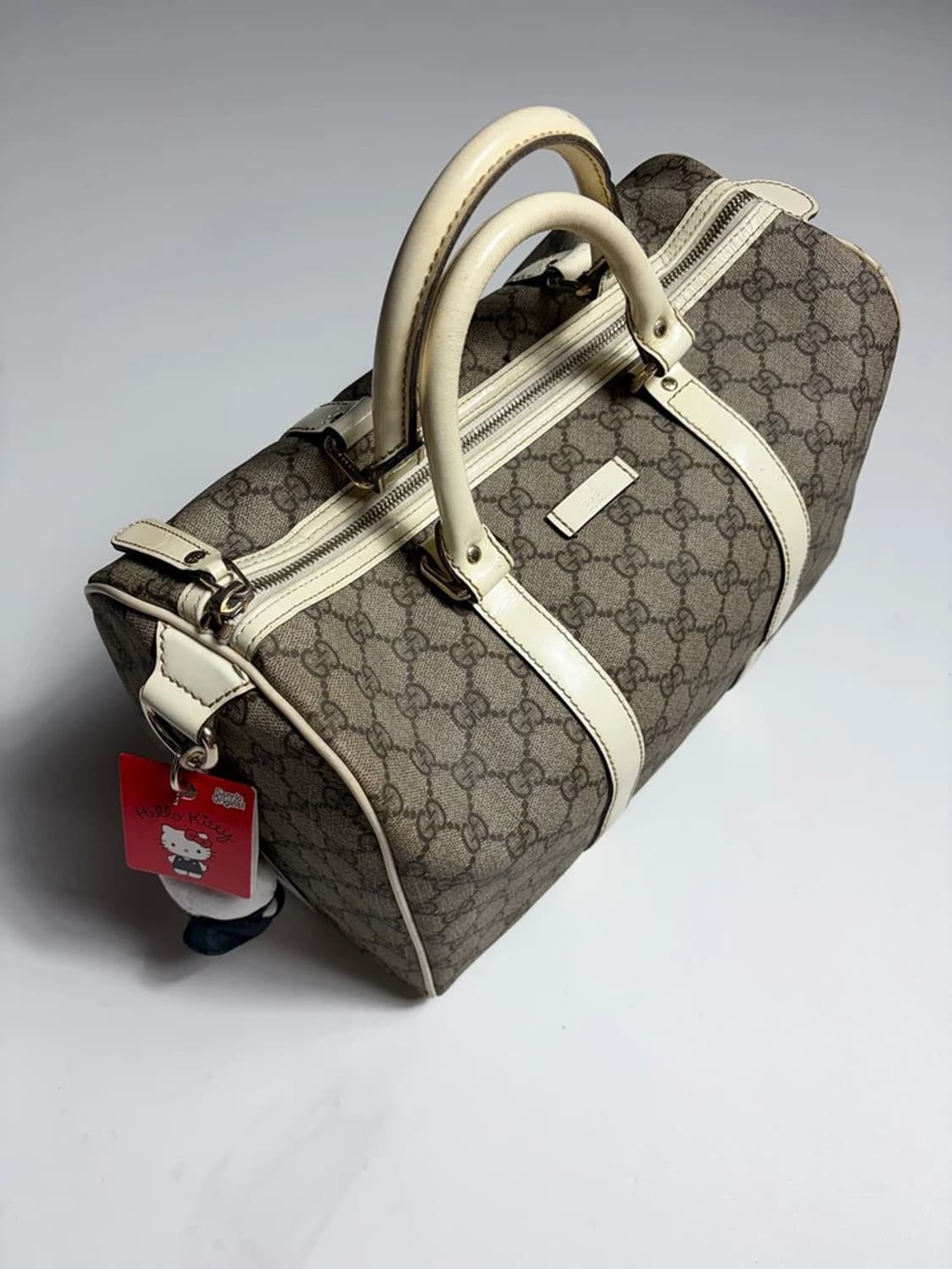 구찌 GUCCI 레더 트리밍 조이 보스턴 토트백 PR2265 상품이미지2