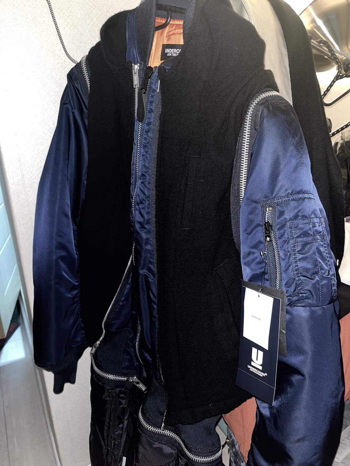 [새상품, 택O] 21AW 언더커버 x 알파 인더스트리 3-WAY 도킹 상품이미지6