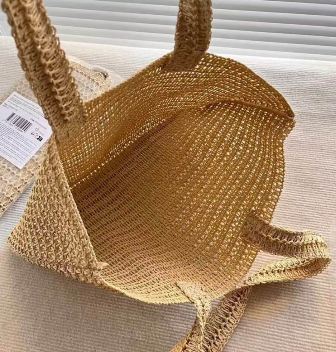 버버리 가디스 라탄 에코백 숄더백 상품이미지3