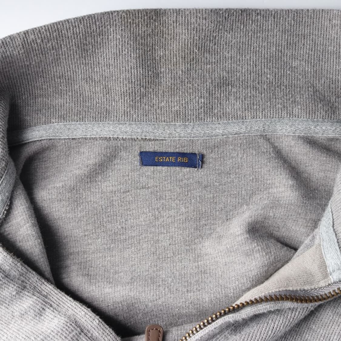 폴로 랄프로렌 에스테이트 립 반집업 니트 그레이 상품이미지5