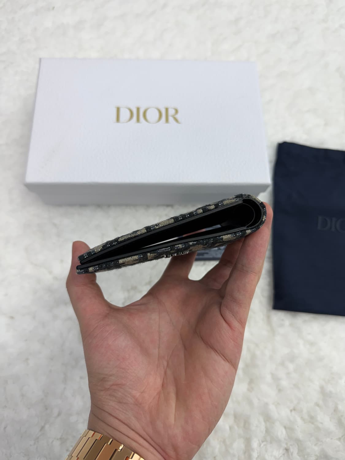 디올 오블리크 반지갑 풀구성 상품이미지4