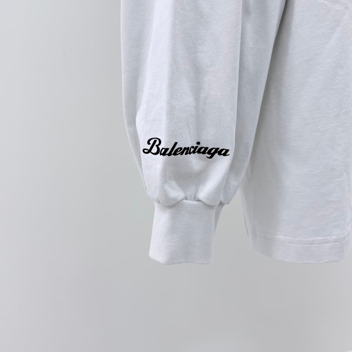 [S+급/4] 발렌시아가 x 오토모빌리 람보르기니 롱 슬리브 긴팔 티셔츠 상품이미지4