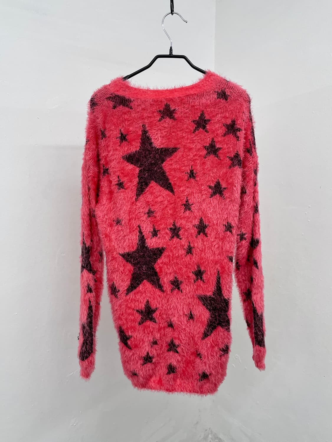 펑크 헤어리 스타 니트 상품이미지6