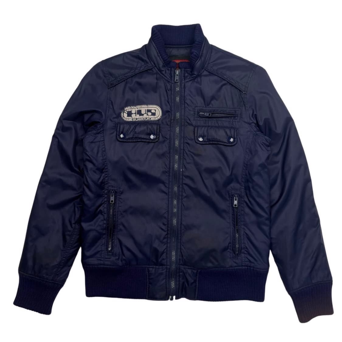 히스테릭 글래머 아카이브 Rock 레이싱 블루종 빅로고 자켓 S 상품이미지7