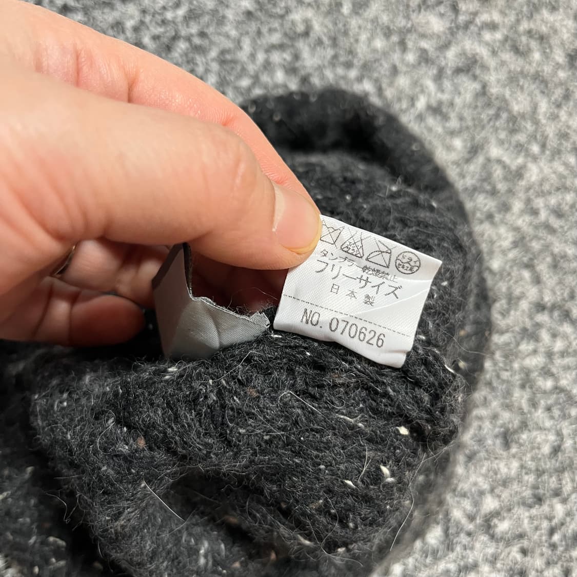 라코스테 울 혼방비니 상품이미지3