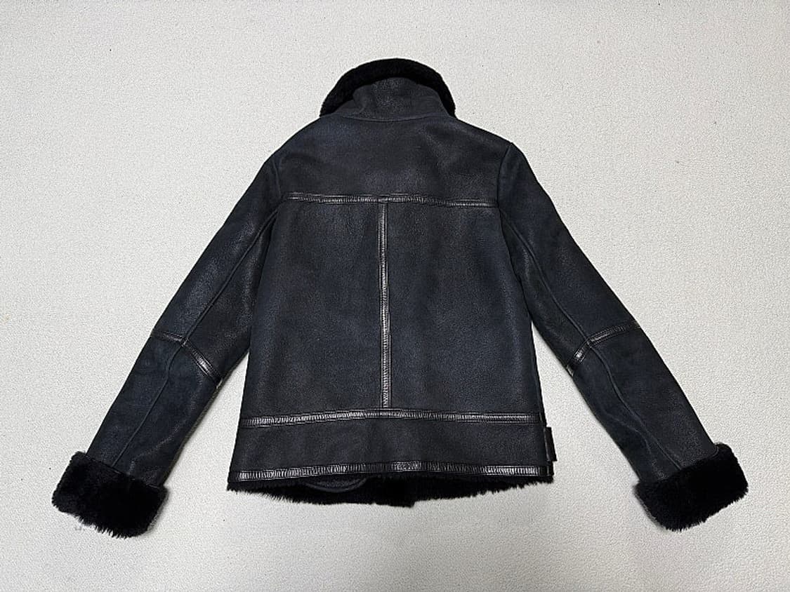 산드로 가죽 무스탕 여성용 95호 66사이즈 상품이미지3