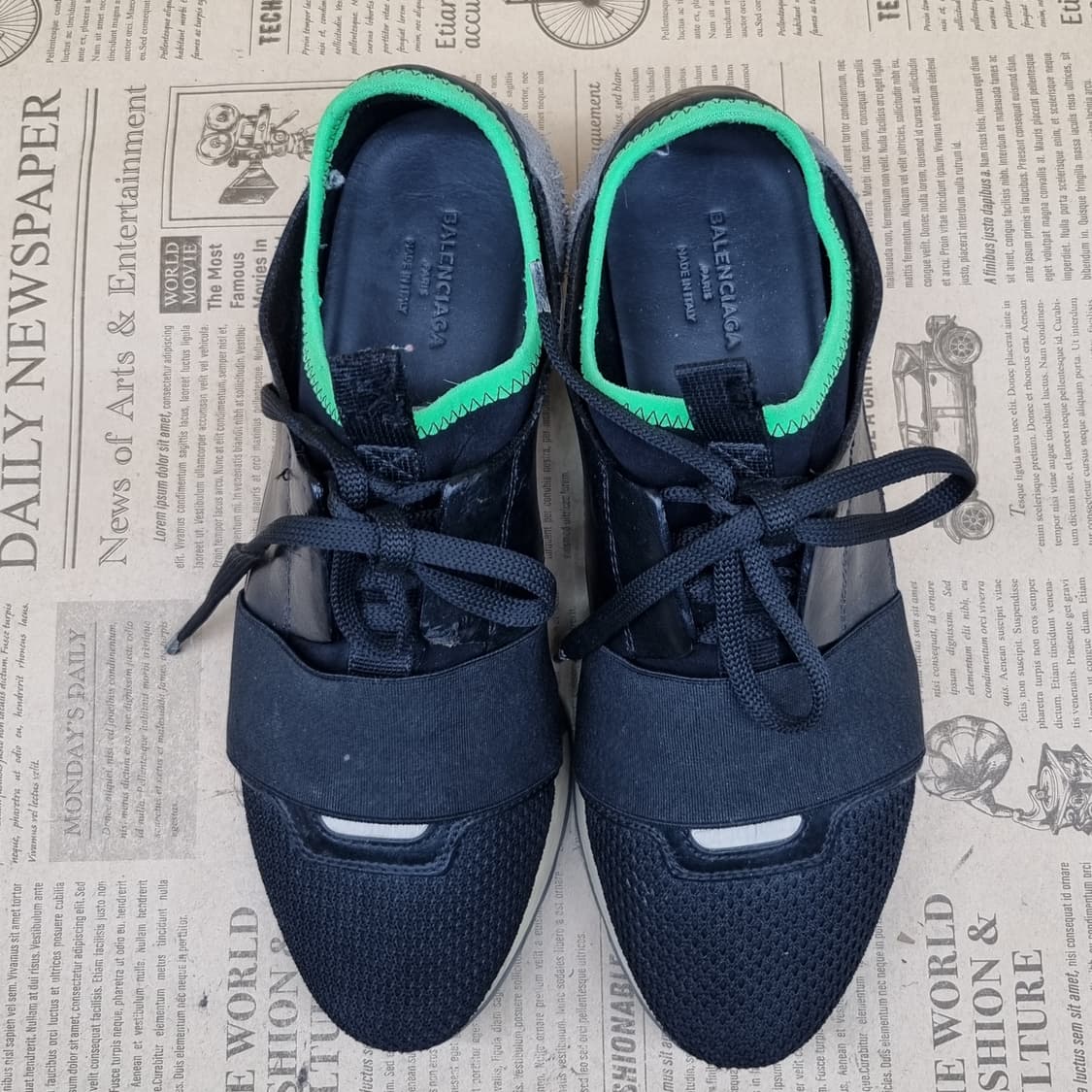 발렌시아가 레이스 러너 스니커즈 36 230 상품이미지2