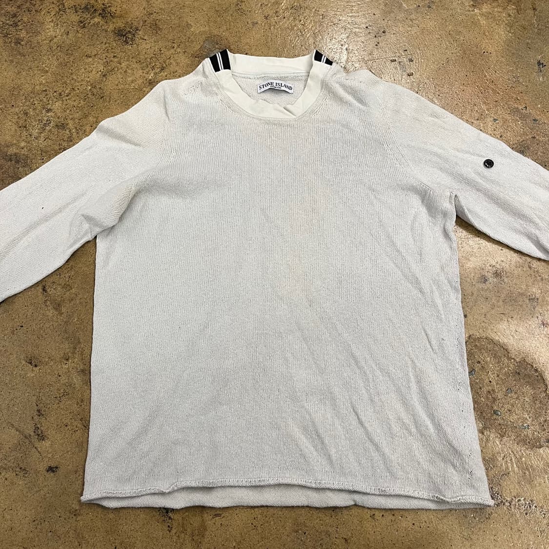 [정품/95] 스톤아일랜드 니트 롱슬리브 b18 상품이미지3